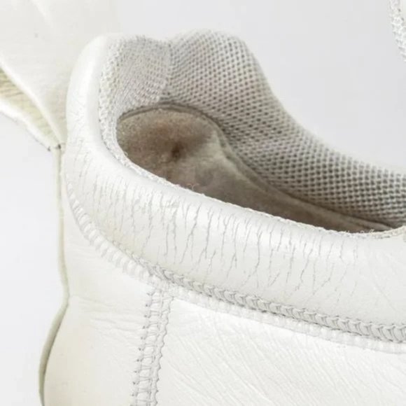 Céline White Stretch Nappa Pull-On Sneakers - Picture 8 of 10